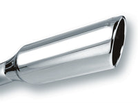 Thumbnail for Borla 2.25in Inlet 4in Round Rolled Angle Cut x 12in Long Embossed Exhaust Tip