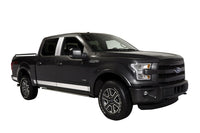Thumbnail for Putco 15-20 Ford F-150 Super Cab 8ft Long Box (4.25in Tall - 12pcs) Stainless Steel Rocker Panels