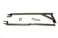 Thumbnail for BMR 82-82 3rd Gen F-Body Weld-On Boxed Subframe Connector (Outside Frame Exhaust) - Black Hammertone