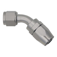 Thumbnail for DeatschWerks 10AN Female Swivel 45-Degree Hose End CPE