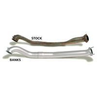 Thumbnail for Banks Power 94-97 Ford 7.3L ECSB Monster Exhaust System - SS Single Exhaust w/ Black Tip