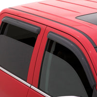 Thumbnail for AVS 00-04 Dodge Dakota Crew Cab Ventvisor Outside Mount Window Deflectors 4pc - Smoke