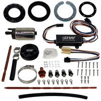 Thumbnail for DeatschWerks Universal In-Tank Pump Mount w/ DW440 Brushless 415lph Fuel Pump & Controller