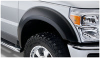 Thumbnail for Bushwacker 11-16 Ford F-350 Super Duty Styleside Extend-A-Fender Style Flares 4pc - Black