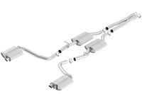 Thumbnail for Borla 15-16 Dodge Charger R/T 5.7L No Tip Use Factory Valence Single Split Rear Exit ATAK Exhaust