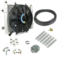 Thumbnail for BD Diesel Xtruded Trans Oil Cooler - 1/2 inch Cooler Lines