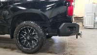 Thumbnail for Road Armor 19-20 Chevy 1500 SPARTAN Rear Bumper - Tex Blk