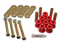 Thumbnail for Energy Suspension Fd Heavy Duty Shackle Set - Red