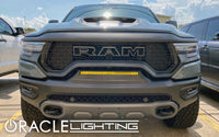 Thumbnail for ORACLE Lighting 19-22 RAM Rebel/TRX Front Bumper Flush LED Light Bar System - Yellow SEE WARRANTY