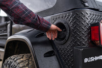 Thumbnail for Bushwacker 97-06 Jeep Wrangler Trail Armor Rear Corners - Black