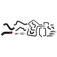 Thumbnail for HPS Black Reinforced Silicone Radiator, Heater and Ancillary Hose Kit Coolant for Subaru 2005 Impreza WRX 2.0L Turbo