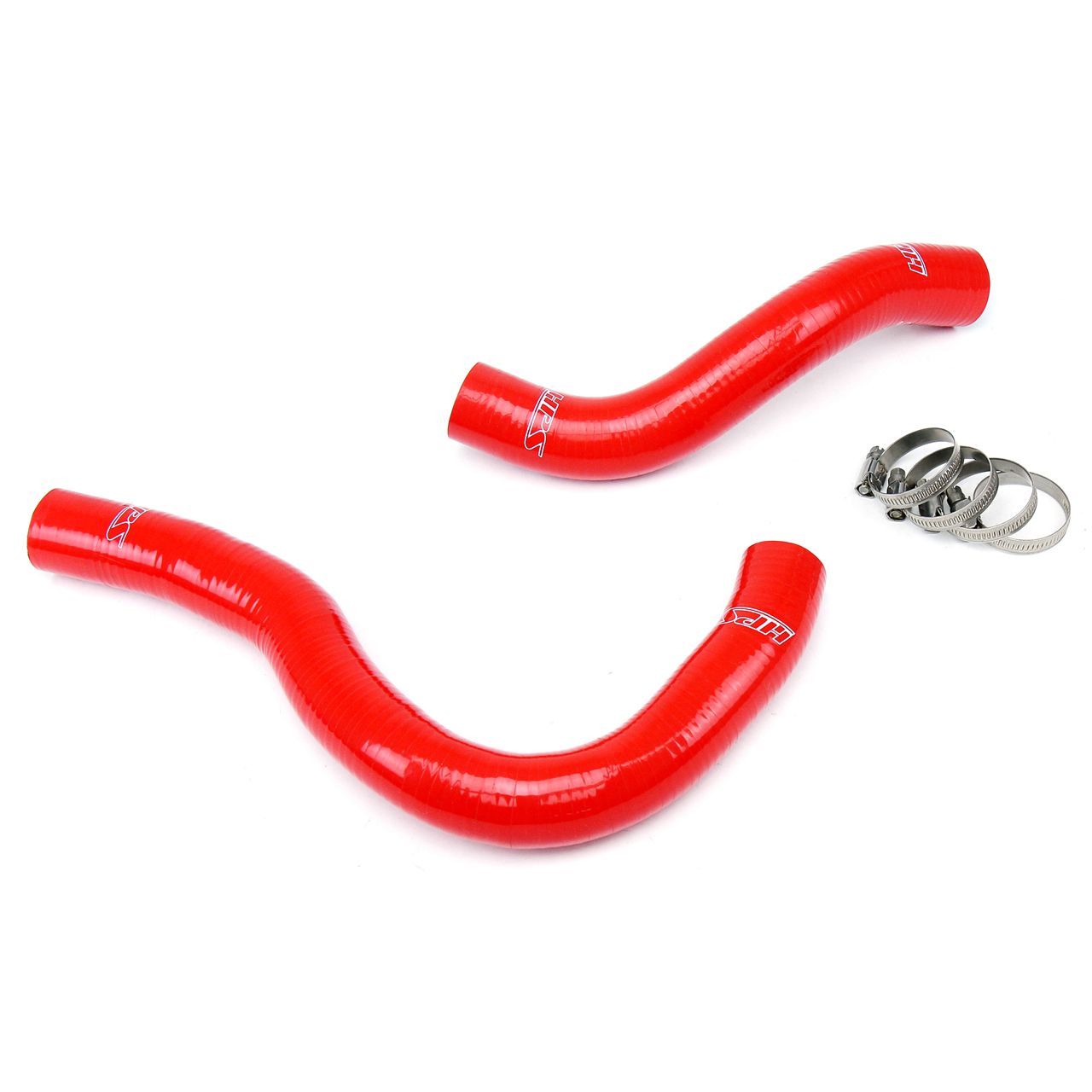 HPS Red Reinforced Silicone Radiator Hose Kit Coolant for Honda 02-05 Civic Si