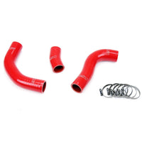 Thumbnail for HPS Reinforced Red Silicone Radiator Hose Kit Coolant for Toyota 88-90 Land Cruiser FJ62 4.0L I6