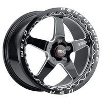 Thumbnail for Weld Magnum Import 13x10 / 4x100mm BP / 5in. BS Black Wheel - Black Single Beadlock MT