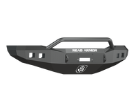 Thumbnail for Road Armor 06-08 Dodge 1500 Stealth Front Winch Bumper w/Pre-Runner Guard - Tex Blk