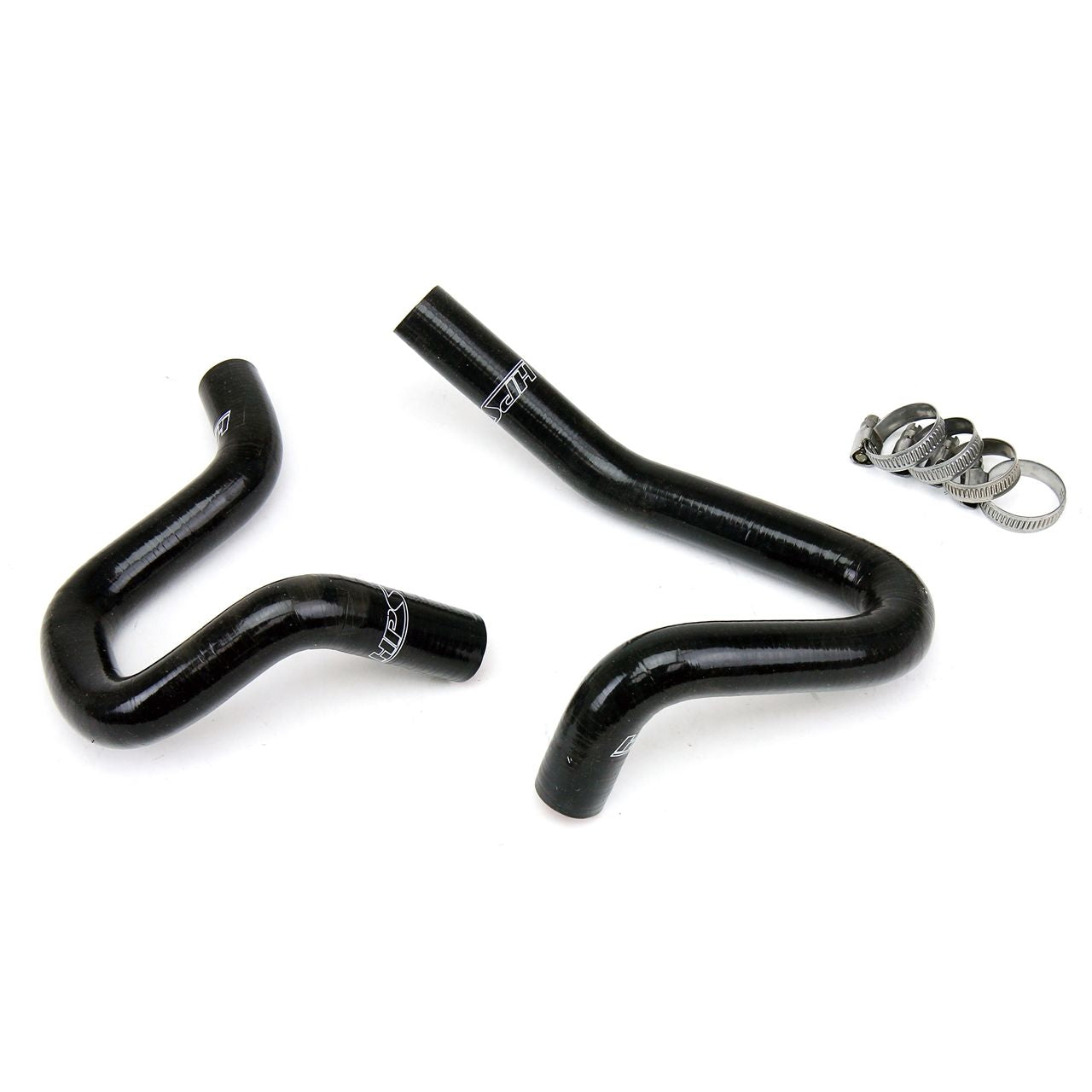 HPS Reinforced Black Silicone Heater Hose Kit Coolant for Hyundai 10-14 Genesis Coupe 2.0T Turbo 4Cyl
