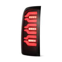 Thumbnail for AlphaRex 14-18 Chevrolet Silverado Luxx-Series LED Tail Lights Black w/Activ Light/Seq Signal