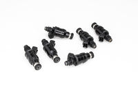 Thumbnail for DeatschWerks Universal 800cc Low Impedance 11mm Upper Injector - Set of 6