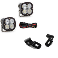 Thumbnail for Baja Designs 2019+ Ram 2500/3500 XL 80 Driving Combo A-Pillar Kit - Clear