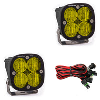 Thumbnail for Baja Designs Squadron Pro Series Wide Cornering Pattern LED Light Pods - Amber