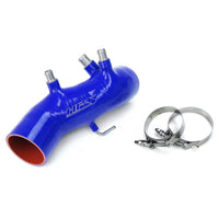 Thumbnail for HPS Blue Reinforced Silicone Post MAF Air Intake Hose Kit for Toyota 86-92 Supra 7MGTE Turbo