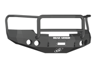 Thumbnail for Road Armor 08-13 GMC 1500 Stealth Front Winch Bumper w/Lonestar Guard - Tex Blk