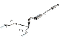 Thumbnail for Borla F-150 2021 2.7L/3.5L 4dr CC SB EC STB Lari/King R/Plinum/LTD 3/2.25 SRE CB Touring CHR Tips