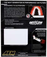 Thumbnail for AEM 11 Jeep Grand Cherokee / 11 Durango 9.625in O/S L x 8.875in O/S W x 2.375in H DryFlow Air Filter