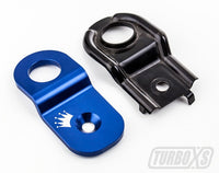 Thumbnail for Turbo XS 15-16 Subaru WRX/STI Billet Aluminum Radiator Stay - Black