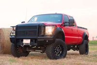 Thumbnail for Road Armor 11-16 Ford F-250 Vaquero Front Bumper Full Guard - Tex Blk