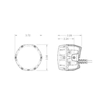 Thumbnail for ARB Nacho 4in Offroad / SAE Combo White LED Light
