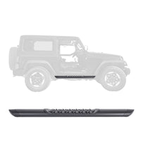 Thumbnail for Go Rhino V-Series V3 Side Step - Universal 57in. (No Drill/Mounting Brkt Req.) - Tex. Blk