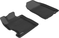 Thumbnail for 3D MAXpider 2006-2011 Honda Civic Kagu 1st Row Floormat - Black