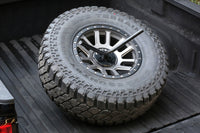 Thumbnail for Fabtech Universal Spare Tire Angled Mount - Black