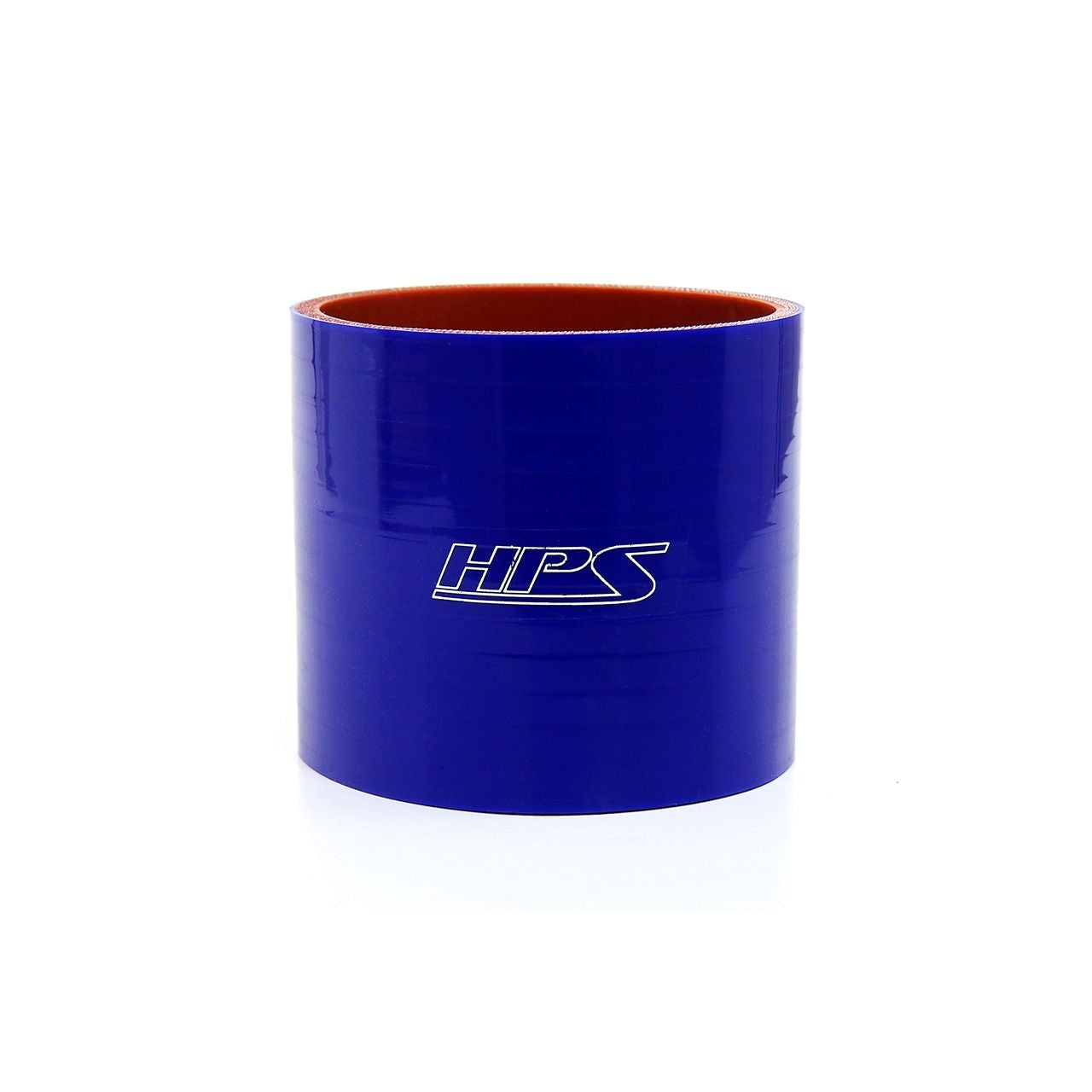 HPS 3.25" ID , 3" Long High Temp 4-ply Reinforced Silicone Straight Coupler Hose Blue (83mm ID , 76mm Length)