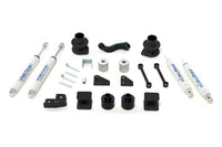 Thumbnail for Fabtech 07-18 Jeep JK 4WD 3in Basic Sys w/Perf Shks