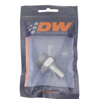 Thumbnail for DeatschWerks 10AN ORB Male to 3/8in Male Triple Barb Fitting (Incl O-Ring) - Anodized DW Titanium