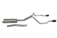 Thumbnail for Gibson 20-22 Jeep Gladiator JT Rubicon 3.6L 3in/2.5in Cat-Back Dual Split Exhaust - Black Elite