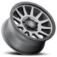 Thumbnail for ICON Compression 17x8.5 5x150 25mm Offset 5.75in BS 110.1mm Bore Titanium Wheel