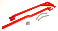 Thumbnail for BMR 82-82 3rd Gen F-Body Weld-On Boxed Subframe Connectors (Outside Frame Exhaust) - Red