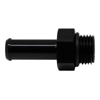 Thumbnail for DeatschWerks 6AN ORB Male to 3/8in Male Barb Fitting (Incl O-Ring) - Anodized Matte Black