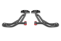 Thumbnail for BMR 10-14 Ford Mustang / Shelby GT500 Non-Adj. Lower A-Arms (Poly/Delrin) - Black Hammertone