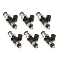 Thumbnail for Injector Dynamics 1340cc Injectors - 48mm Length - 14mm Grey Top - 14mm Lower O-Ring (Set of 6)