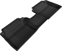 Thumbnail for 3D MAXpider 2013-2017 Hyundai Elantra GT Kagu 2nd Row Floormats - Black