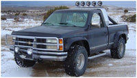 Thumbnail for Bushwacker 88-99 Chevy C1500 Cutout Style Flares 2pc - Black