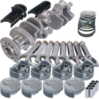 Thumbnail for Eagle Chevrolet Small Block Rotating Assembly +.030 Bore 6in H-Beam Rods 3.75 Stroke