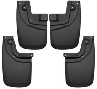 Thumbnail for Husky Liners 05-15 Toyota Tacoma w/ OEM Fender Flares Front and Rear Mud Guards - Black