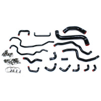 Thumbnail for HPS Black Reinforced Silicone Radiator + Heater Hose Kit for Subaru 15-16 WRX STI 2.5L Turbo