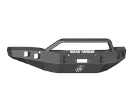 Thumbnail for Road Armor 14-15 GMC 1500 Stealth Front Winch Bumper w/Pre-Runner Guard - Tex Blk