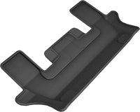Thumbnail for 3D MAXpider 20-21 Ford Explorer 6-Seat Kagu 3rd Row Floormats - Black